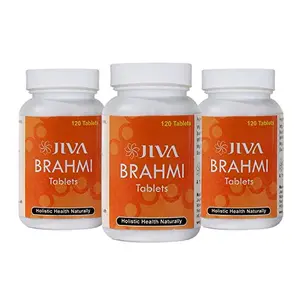 JIVA Swadesi Ayurveda Brahmi Tablet (Pack of 3)