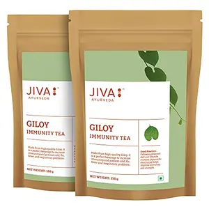 Jiva Giloy Tea 150gm Pack of 2||Let tea be your immune-tea!||