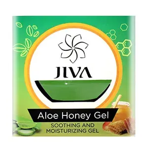 JIVA Aloe Honey Gel (100 gm) Moisturizes skin and removes dryness (Pack of 2)