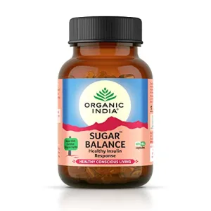 ORGANIC INDIA Sugar Balance - 60 N Veg Capsules