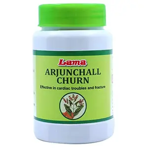 Lama 100% Natural Arjunchall Churn (Terminalia Arjuna Powder) - 100 g (Pack of 3)