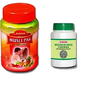 Lama Musli Pak 120 gm + Kounch Beej Powder 100 gm