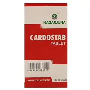 NAGARJUNA Cardostab Tablet -100 Tablets with Free Pachak Methi