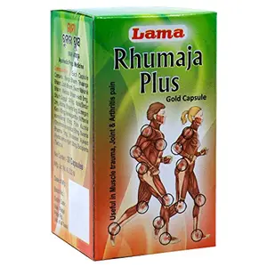 LAMA Rhumaja Plus Gold 30 Capsule - Effective in Rheumatoid Arthritis and Osteoarthritis