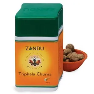 Zandu Triphala Churna with Sample Malshuddhi Vati Lion (200 Gm) - Pack of 2