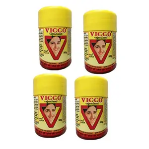 Vicco Vajradanti Powder Pack Of 4 (50 gm each)
