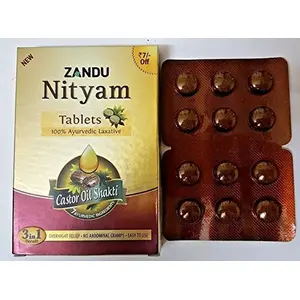 Zandu Nityam Tablet - 20 g (Pack of 12)