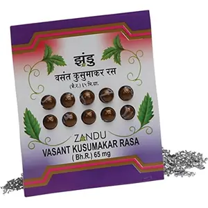 Zandu Vasant Kusumakar Rasa - 10 Tablets