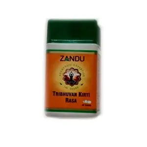 Zandu Tribhuvan Kirti Rasa Pack Of 2 (40 tab. Each)