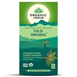 ORGANIC INDIA Tulsi Original Tea 25 Infusion Tea Bags