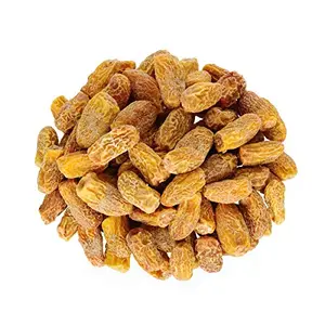 Berries And Nuts Premium Jumbo Yellow Khajur | Chuwara Sukha Khajur Dried Dates | 800 Grams