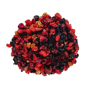 Berries And Nuts International Super Berries Mix | High in Antioxidants | Dried Cranberries Blueberries Gojiberries Raspberries Blackberries Strawberries | 800 GMS - Savers Pack