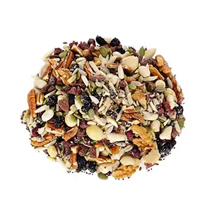 Berries And Nuts Special Protein Trail Mix | Dried Berries Nuts & Seeds | 400 Grams