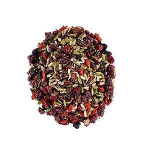 Berries And Nuts Trail Bites | Berries & Seeds Mix | Trail Mix Healthy Mix | 800 Gram - Value Pack