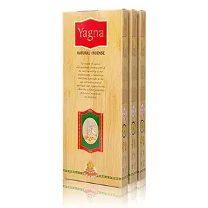 Cycle Speciality Yagna Masala Incense Sticks with Sandal Floral Fragrance -Pack of 3