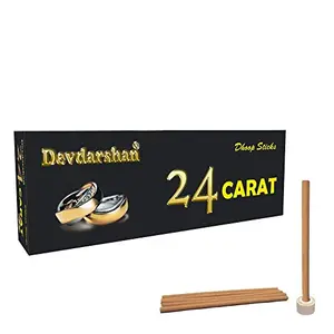 Devdarshan 24 Carat Dry Dhoop Stick 15 Sticks (Pack of 12 Units)