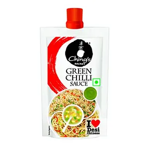 CHING'S Green Chilli Sauce 90g ( Pack of 2)