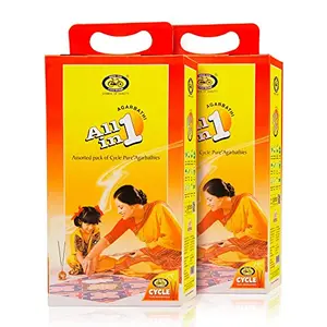 Cycle Agarbatti All in One - Pack of 2 Incense Sticks
