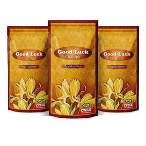 Cycle Agarbatti Good Luck Champa Incense Sticks -Pack of 3