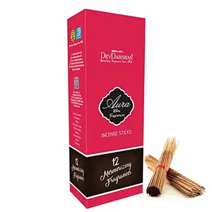 Devdarshan Aura Mix Sleeve Incense (Pack of 12 Units)