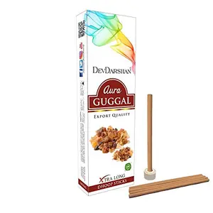 Devdarshan Aura Guggal Dry Dhoop Stick (3 Packs of 12 Units Each)
