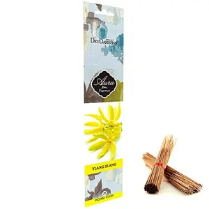 Devdarshan Aura Ylang Ylang 3 Packs of 25 Incense Stick Each