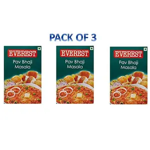 Everest pav bhaji 50 gm Pack of 3