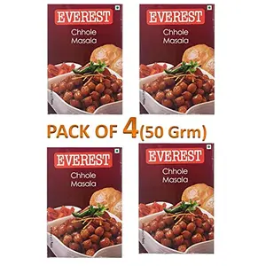 Everest Chole Masala - 50 Gram (Pack of 4)