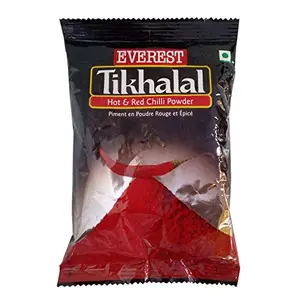 Everest Hot and Red Chilli Powder - Tikhalal 100g Pouch