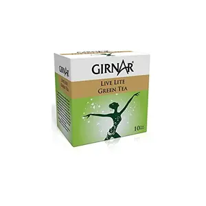 Girnar Green Tea Live Lite (10 Tea Bags)