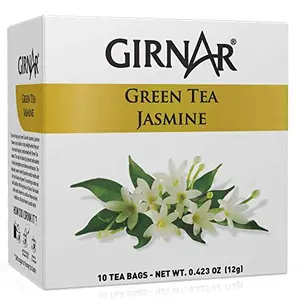 Girnar Green Tea with Jasmine (10 Tea Bags)