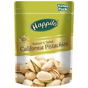 Happilo Premium Californian Roasted & Salted Pistachios 500 kg Value Pack | Pista Dry Fruit Shelled Nuts Super Crunchy & Delicious Healthy Snack | Vitamins & Minerals Rich