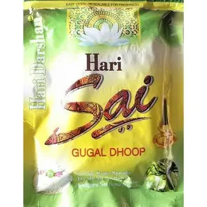Come Hari Sai Gugal Dhoop (20 Sticks Black) - Pack of 12