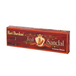 Natural Sandal/Chandan Agarbatti 25 Sticks- Pack of 12