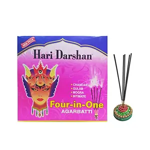 Four in One Agarbatti 28GM- Pack of 2 Four Frangrances
