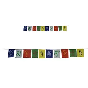 Combo of Tibetian Buddhist Prayer Flags for Motorbike and for Home