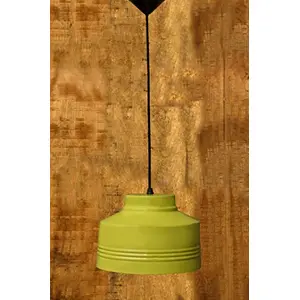 Bower Lemon Pendant Hanging Ceiling Light E - 14 Bulb Holder Without Bulb 35 x 35 x 17 cm