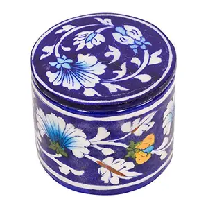 Decorative-Handcrafted & Painted Floral Sugar Pot
