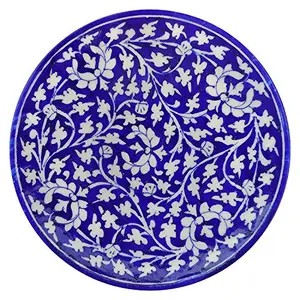 Handmade Ceramic Decorative Wall Hanging Pottery Plate (6 inch)