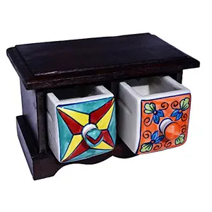 Wooden Handicraft Box Drawer Set
