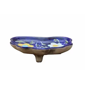 Blue PotteryCeramic Soap Dish