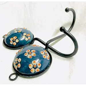 R.V.Crafts Hand Painted Ceramic and Iron Wall Hook
