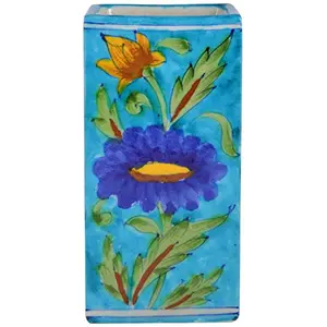Shiv Kripa Ceramic Flower Vase (10 cm x 5 cm x 15 cm BP04)
