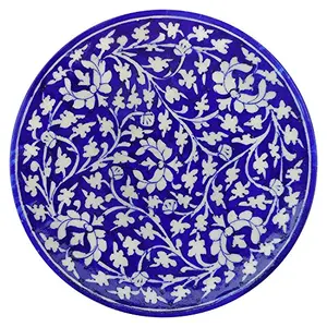 Pottery Ceramic Decorative Wall Hanging Handmade Plate (6 INCH)