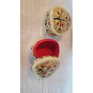 Kashmiri Box.Diwali Decorative Gift Box .Set of 2 Handmade Box .Gift Boxes for EasterChristmas Birthdays Holidays by Baba Art And