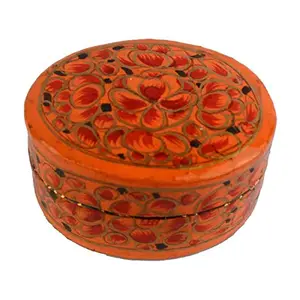 Shopatplaces Box In Orange From Kashmir
