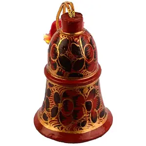 Shopatplaces Hangeble Bell In Red From Kashmir
