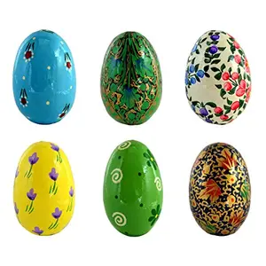 Handcrafted Easter Eggs - Set of 6