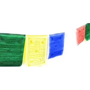 Aanchal International Aanchal Tibetian Buddhist Prayer Flags for Motorbike (P_Flag_bike)