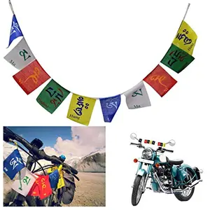 Prayer flags for your travelling motocycle/bicycle (For safe & long lasting travels)